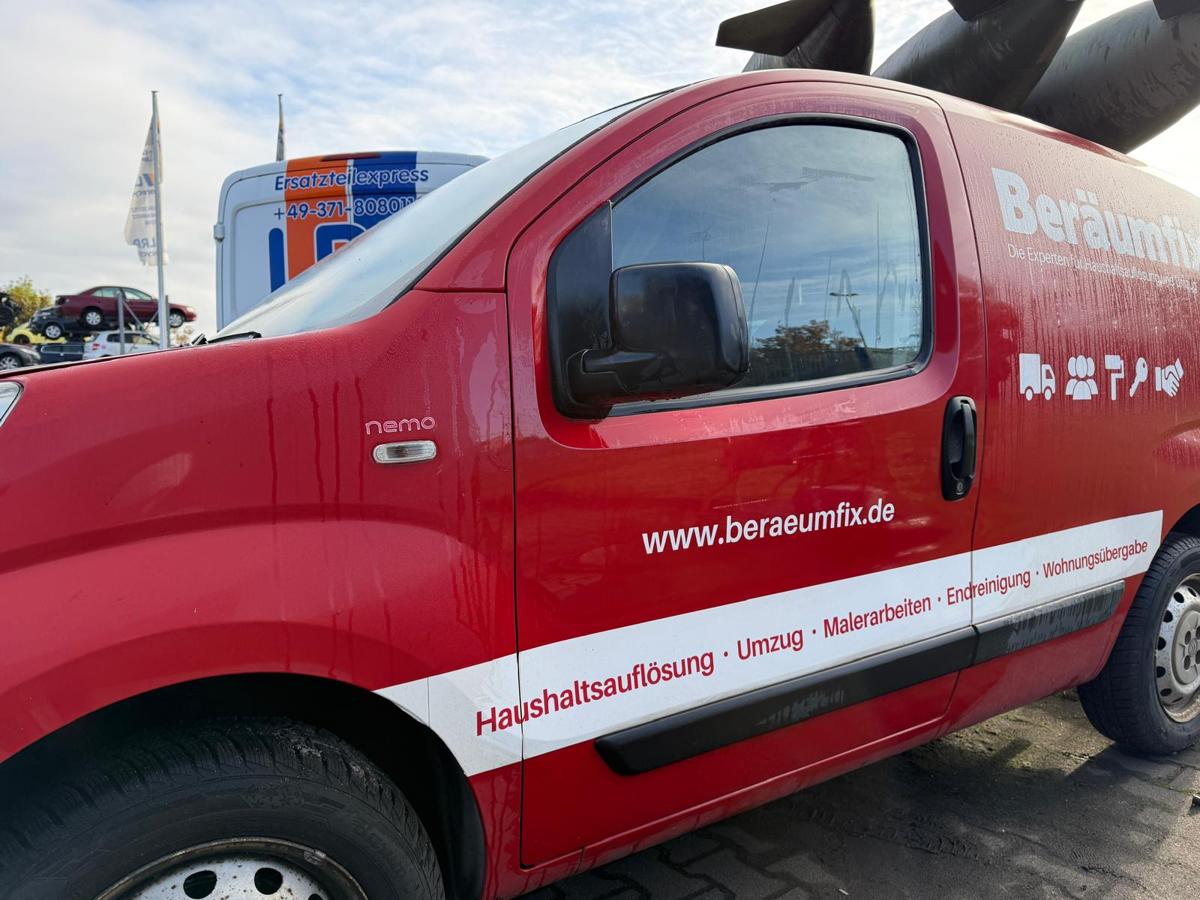 Cirtroen Nemo original Tür vorn links KKX Tiziano Rot Rohbau BJ09 Cirtroen Nemo original Tür vorn links KKX Tiziano Rot Rohbau BJ09